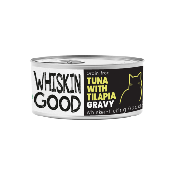 WhiskinGood Wet Food Tuna w/Tilapia Gravy 70g